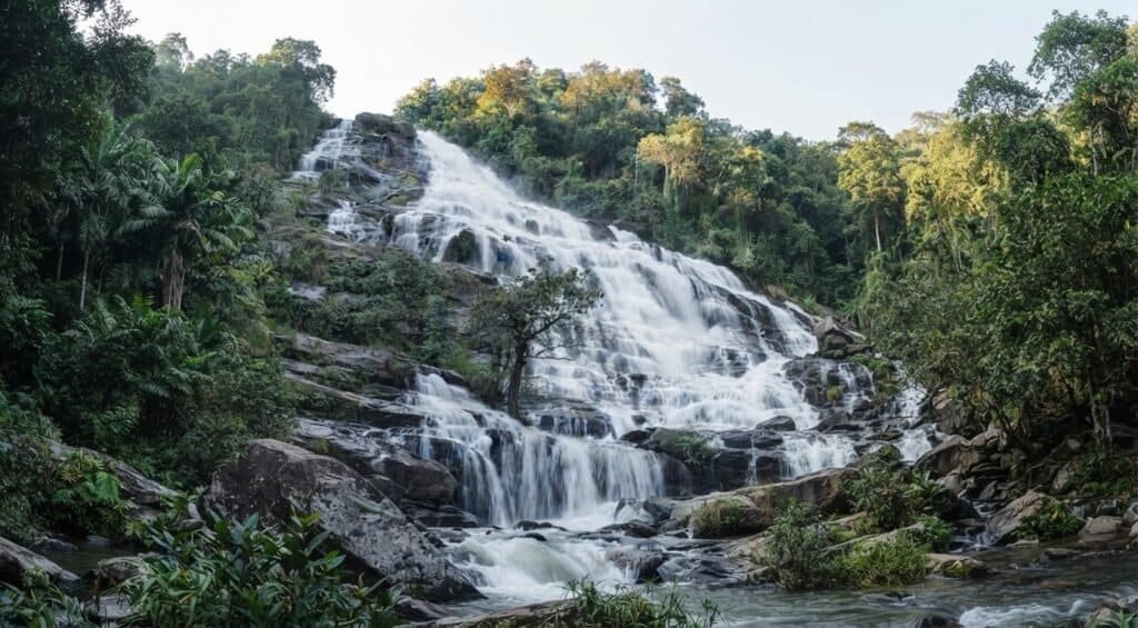 Doi Inthanon National Park: The Complete Guide to Thailand's Highest Peak (2026) The twin royal pagodas at the summit of Doi Inthanon overlooking a sea of clouds